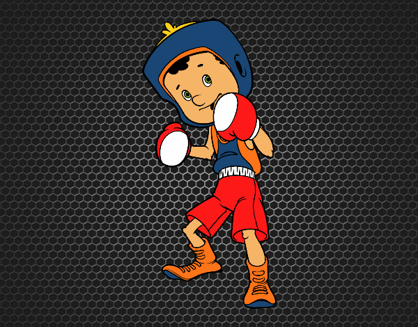 Dibujo Niño boxeador pintado por Socovos