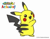 Pikachu de espaldas