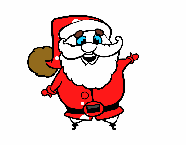 Santa claus gracioso