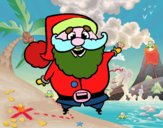 Santa claus gracioso