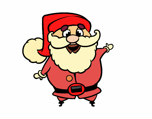 Santa claus gracioso