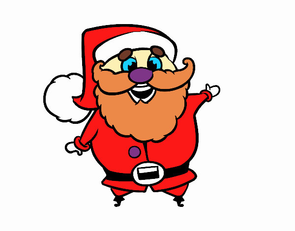 Santa claus gracioso