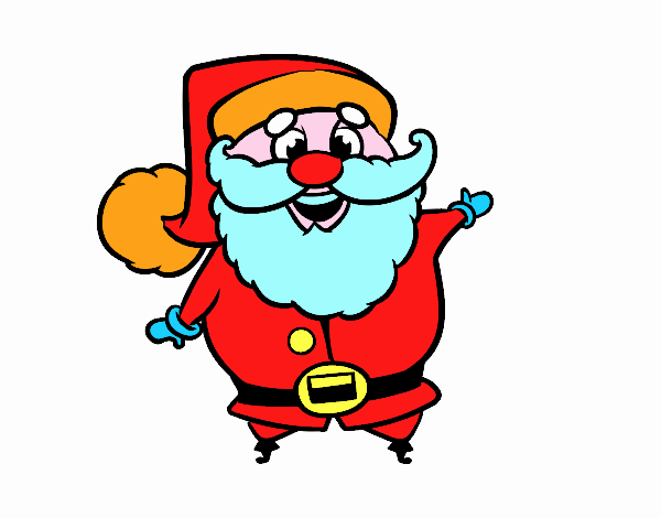 Santa claus gracioso