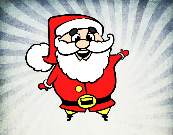 Santa claus gracioso