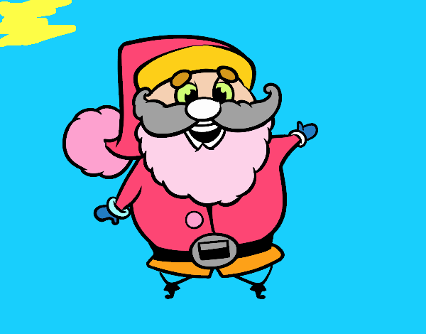 Santa claus gracioso