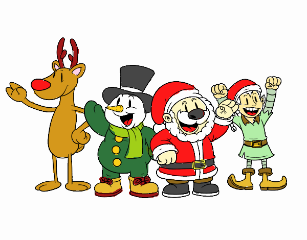 Santa Claus y sus amigos