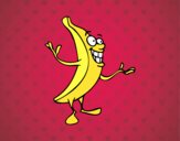 Dibujo Señor plátano pintado por Socovos