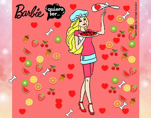 Barbie cocinera