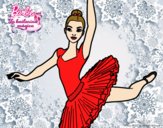 Dibujo Barbie en segundo arabesque pintado por RocioNayla