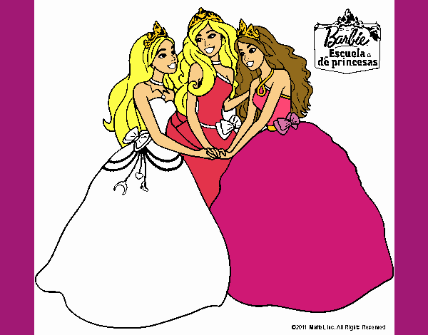 Barbie y sus amigas princesas