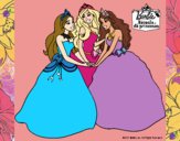 Barbie y sus amigas princesas