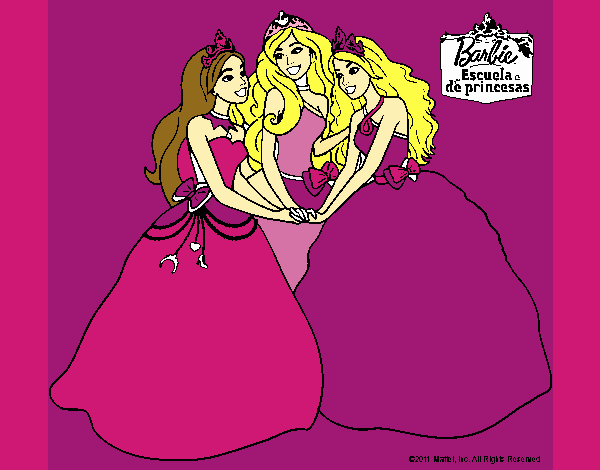 Barbie y sus amigas princesas