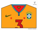 Camiseta del mundial de fútbol 2014 de Brasil