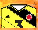 Camiseta del mundial de fútbol 2014 de Colombia