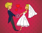 Dibujo Casados y enamorados pintado por Socovos