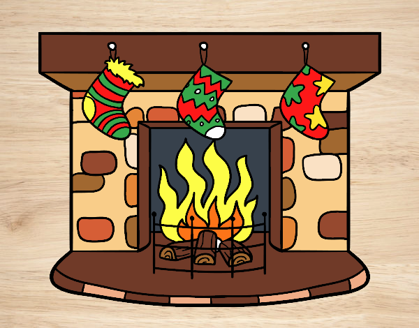 Chimenea de Navidad