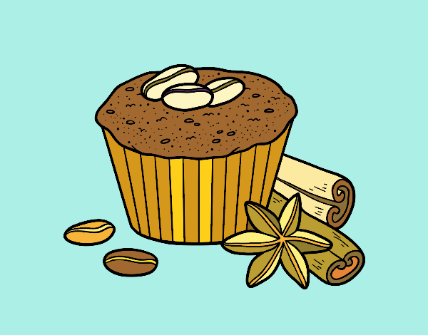 Cupcake de café