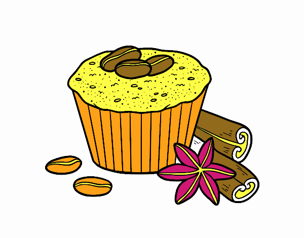 Cupcake de café