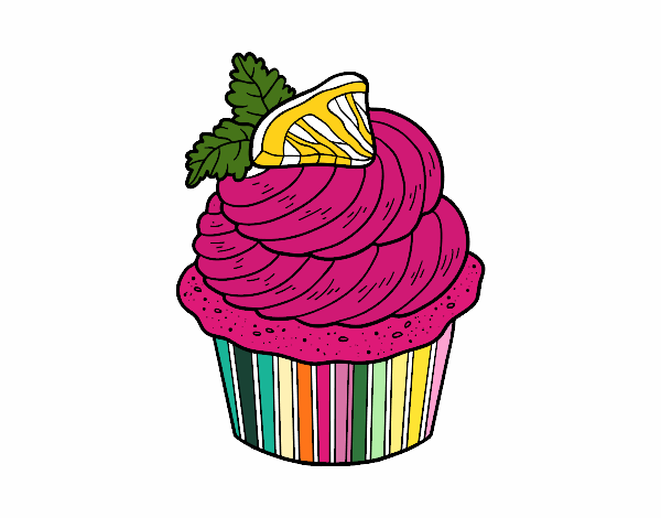 Cupcake de limón