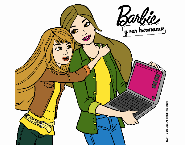 El nuevo portátil de Barbie