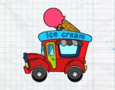 Food truck de helados