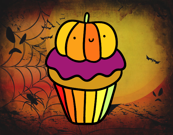 Halloween cupcake