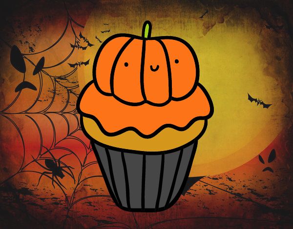 Halloween cupcake