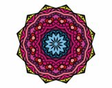 Dibujo Mandala con estratos pintado por itsnadii
