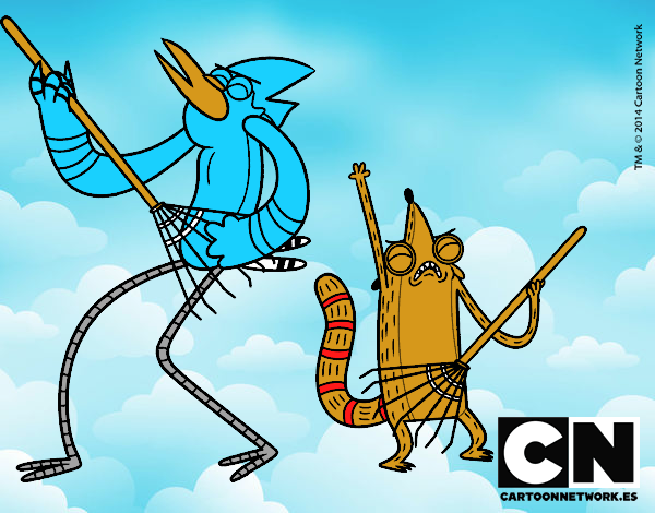 Mordecai y Rigby