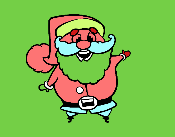 Santa claus gracioso