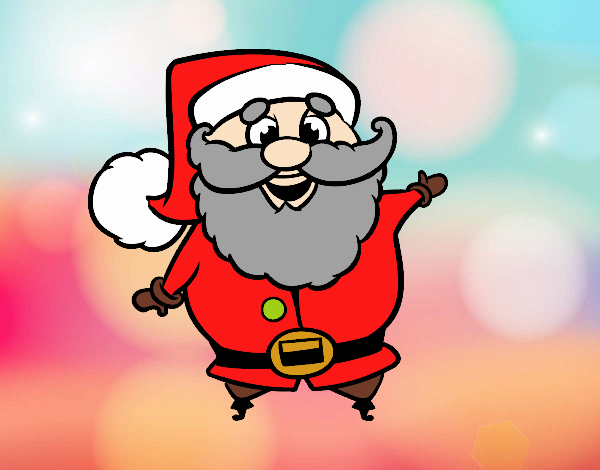 Santa claus gracioso