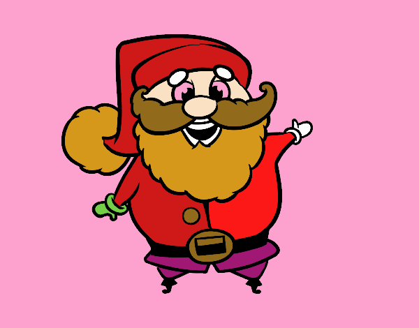 Santa claus gracioso