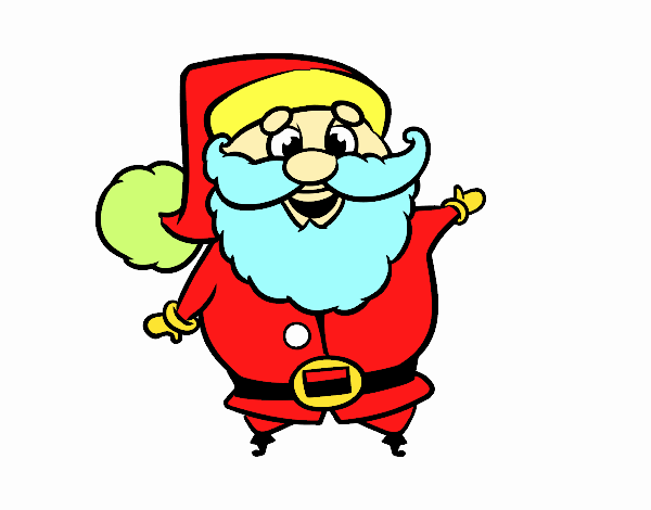 Santa claus gracioso