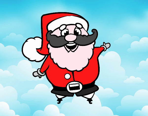 Santa claus gracioso