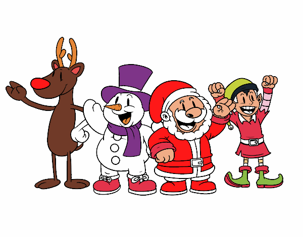 Santa Claus y sus amigos