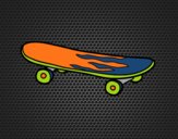 Dibujo Skate pintado por Socovos