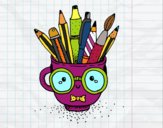 Dibujo Taza animada con lápices pintado por Socovos