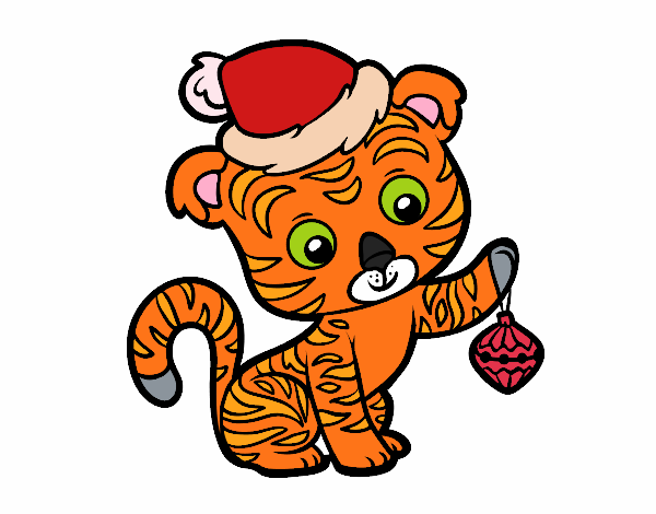 Tigre navideño