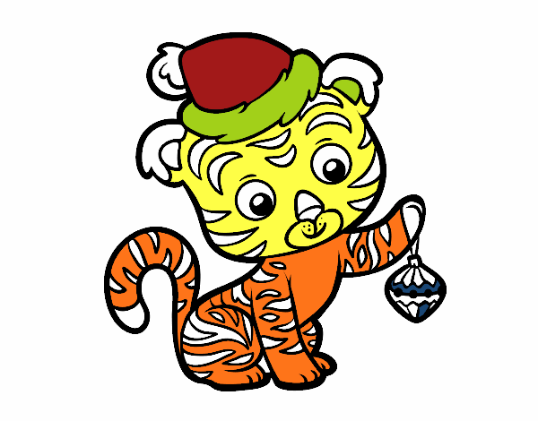 Tigre navideño