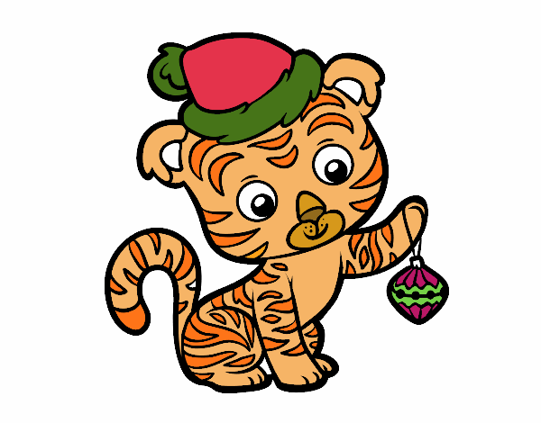 Tigre navideño