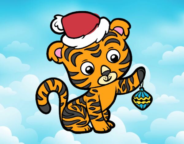 Tigre navideño