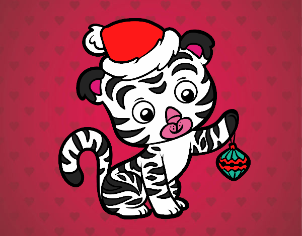 Tigre navideño