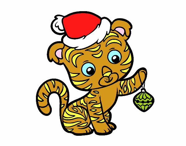 Tigre navideño