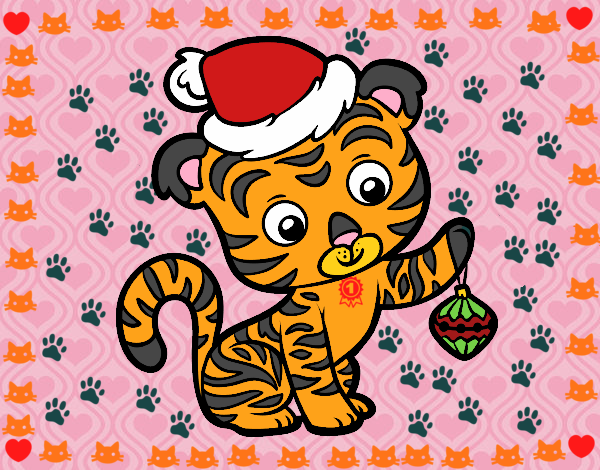 Tigre navideño