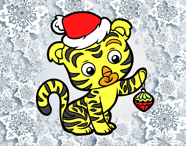 Tigre navideño