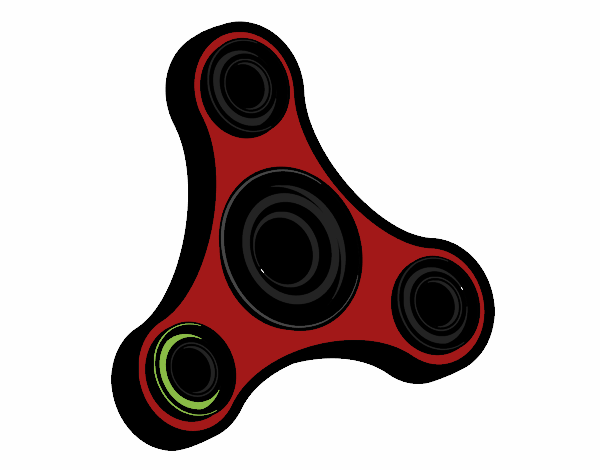 Un fidget spinner