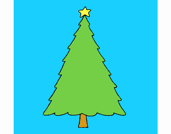 Árbol con estrella