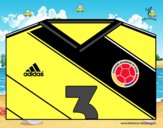 Camiseta del mundial de fútbol 2014 de Colombia