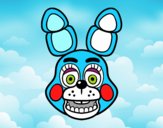 Cara de Toy Bonnie de Five Nights at Freddy's