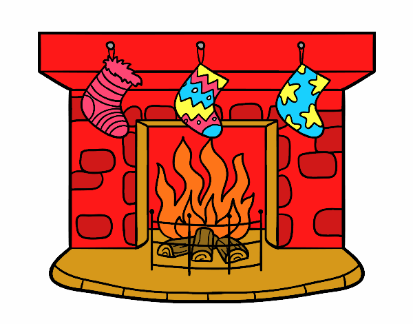 Chimenea de Navidad